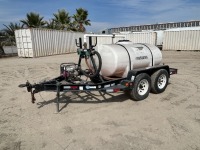 2018 MARKSMAN WTT500 500 GALLON WATER TRAILER, Honda gasoline, 2" pump, rear spray bar. s/n:1R9BT082XJL846394