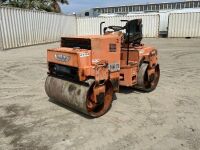 HAMM HD12 VIBRATORY TANDEM SMOOTH DRUM ROLLER, Deutz diesel, 47" drums. s/n:37694