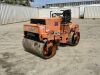HAMM HD12 VIBRATORY TANDEM SMOOTH DRUM ROLLER, Deutz diesel, 47" drums. s/n:37694