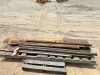 PALLET OF APPROX. (5) BUCKET BLADES, fits Case skiploader --(LOCATED IN COLTON, CA)-- - 4