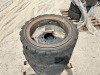 APPROX. (4) RIMS W/TIRES, fits Bobcat skidsteer. --(LOCATED IN COLTON, CA)-- - 5