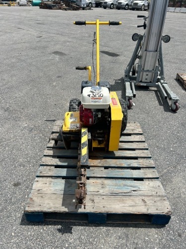 2016 GROUND HOG T-4-HS18 WALK-BEHIND TRENCHER, Honda gasoline. s/n:15259 --(LOCATED IN COLTON, CA)--