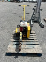 2016 GROUND HOG T-4-HS18 WALK-BEHIND TRENCHER, Honda gasoliine. s/n:15259 --(LOCATED IN COLTON, CA)--