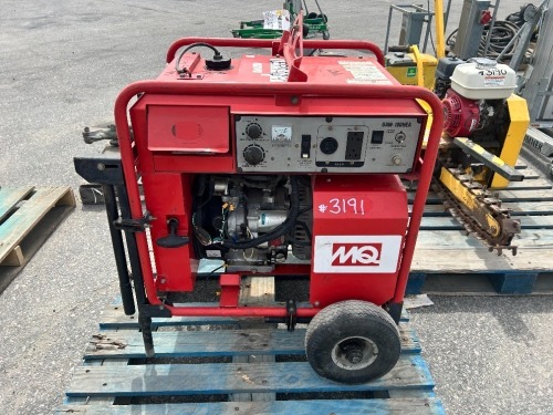 2013 MULTIQUIP GAW180HEA WELDER/GENERATOR, 180 amps, 3kw, Honda gasoline. s/n:5694556 --(LOCATED IN COLTON, CA)--