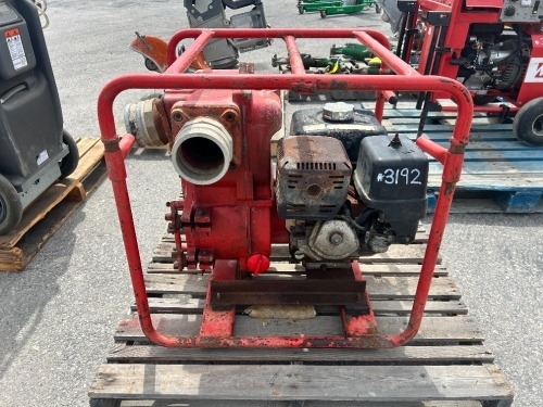 2019 MULTIQUIP QP4TH 4" TRASH PUMP, Honda gasoline. s/n:4TH-7219 --(LOCATED IN COLTON, CA)--