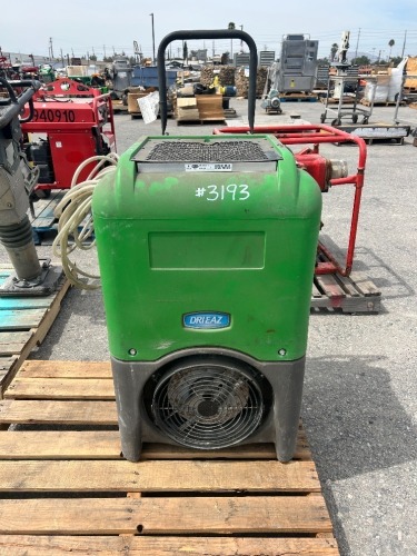 DRI-EAZ 2-GRN DEHUMIDIFIER. s/n:4356 --(LOCATED IN COLTON, CA)--