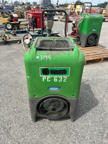 DRI-EAZ 2-GRN DEHUMIDIFIER. s/n:3618 --(LOCATED IN COLTON, CA)--