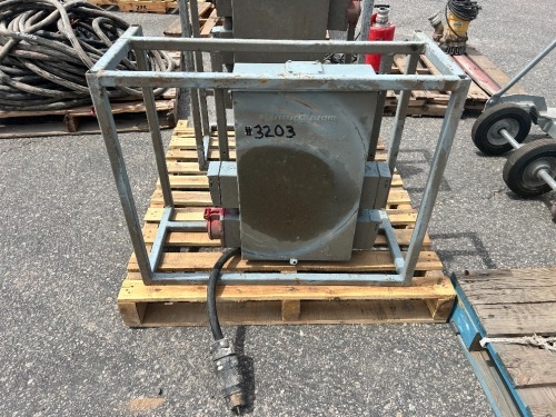 GENERAL ELECTRIC INDUSTRIAL PORTABLE TRANSFORMER. --(LOCATED IN COLTON, CA)--