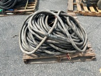 APPROX. (4) 4/0 MALE PIGTAIL CONNECTORS, APPROX. (3) 4/0 FEMALE PIGTAIL CONNECTORS, APPROX. (3) 100' CAMLOCK CABLES, 25' CAMLOCK CABLE, APPROX. (2) 50' #2 BANDED 5-WIRE CAMLOCK CABLES--(LOCATED IN COLTON, CA)--
