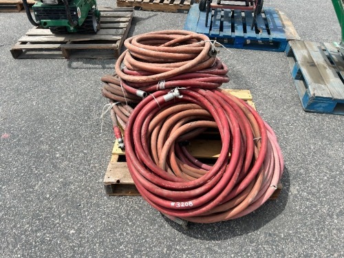 APPROX. (10) 3/4"X50' AIR COMPRESSOR HOSES --(LOCATED IN COLTON, CA)--