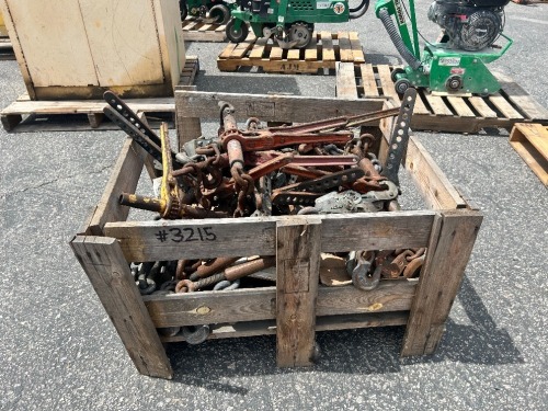PALLET OF ASST. RATCHET BINDERS --(LOCATED IN COLTON, CA)--