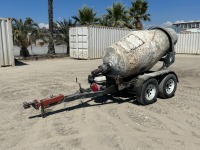 1999 CARTAWAY CONCRETE TRAILER, Honda gasoline. s/n:4MFMA1527XW000513