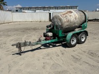 2002 CARTAWAY CONCRETE TRAILER, Honda gasoline. s/n:4MFMA15212W001648