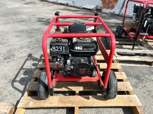 2023 MULTIQUIP QP2TH 2" TRASH PUMP, Honda gasoline. s/n:2TH-33475 --(LOCATED IN COLTON, CA)--