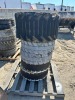 APPROX. (4) RIMS W/TIRES, fits skidsteer, TIRE --(LOCATED IN COLTON, CA)-- - 3