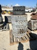 APPROX. (6) RIMS W/TIRES, fits skidsteer --(LOCATED IN COLTON, CA)-- - 2