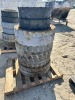 APPROX. (6) RIMS W/TIRES, fits skidsteer --(LOCATED IN COLTON, CA)-- - 3