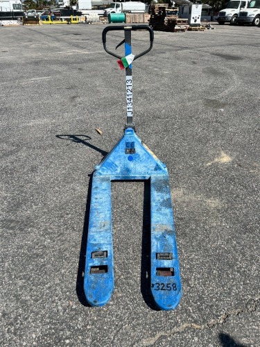 CE HJ5500 PALLET JACK, 5,500#. s/n:J21121851-5/049 --(LOCATED IN COLTON, CA)--