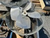 APPROX. (4) FANS, APPROX. (5) ELECTRIC MOTORS, BOX OF FURNAS 3-POLE ELECTRICAL SWITCHES --(LOCATED IN COLTON, CA)-- - 5