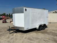 2018 CRITERION CT714D3E CARGO TRAILER, 7,800# gvwr, 84"x14' box. s/n:7HVBE1425JA000056