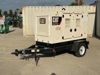 2021 CATERPILLAR XQ35 GENERATOR, 27kw, diesel, portable. s/n:CAT0XQ35LJK800801; Trailer s/n:7KUBB1216MJ090151