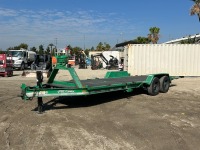 2017 FELLING FT16ITI TILTBED TRAILER, 20,560 gvwr, 80"x22' bed, pintle hitch. s/n:5FTDE272XH1000198