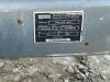 2012 WACKER G25 GENERATOR, diesel, 20kw, portable. s/n:20099896; Trailer s/n:4TCSU025XCHG23918 --(DOES NOT RUN)-- --(LOCATED IN COLTON, CA)-- - 10