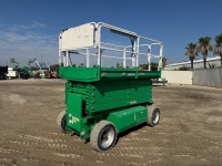 2018 JLG 4069LE SCISSORLIFT, electric, 40' lift, extendable platform, 313 hours indicated. s/n:0200266261