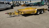 2017 MARKSMAN CT84X15-88T FLATBED TRAILER, 8,800# gvwr, 84"x15' deck, 5' ramps. s/n:1R9BC1520HL846117