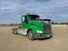 2017 PETERBILT 579 TRUCK TRACTOR, Cummins ISX15 450hp diesel, engine brake, automatic, pto, 12,000# front, wet kit, air ride suspension, 38,000# rears, 240,639 miles indicated. s/n:1XPBD49X9HD414532 - 3