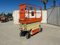 2018 JLG 2632ES SCISSORLIFT, electric, 26' lift, extendable platform, 471 hours indicated. s/n:M200021631
