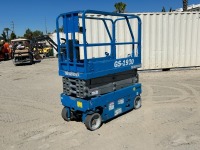 2018 GENIE GS1930 SCISSORLIFT, electric, 19' lift, extendable platform, 287 hours indicated.