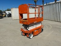 2018 SNORKEL S3219E SCISSORLIFT, electric, 19' lift, extendable platform. s/n:11-180300303