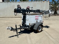 2017 MULTIQUIP LT6K LIGHT TOWER, Kohler gasoline, 6kw generator, portable. s/n:046314; Trailer s/n:4GNBLAA15HB046314