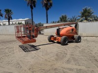 2002 JLG 600A BOOMLIFT, dual fuel, 2-stage, 60' articulated boom. s/n:0300067977
