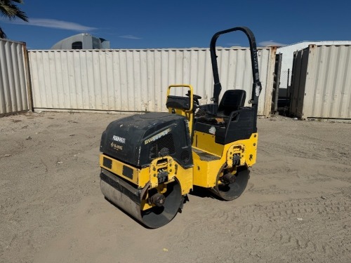 2019 BOMAG BW90050 VIBRATORY TANDEM SMOOTH DRUM ROLLER, Honda gasoline, 36" drums, 416 hours indicated. s/n:101834501228