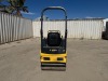 2019 BOMAG BW90050 VIBRATORY TANDEM SMOOTH DRUM ROLLER, Honda gasoline, 36" drums, 416 hours indicated. s/n:101834501228 - 3