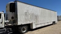 1988 MATLOCK MTET ENCLOSED CAR HAULER TRAILER, 52,400# gvwr, 49' box, Reefer system, Honda gasoline, air brakes. s/n:1RMTET481J1004295