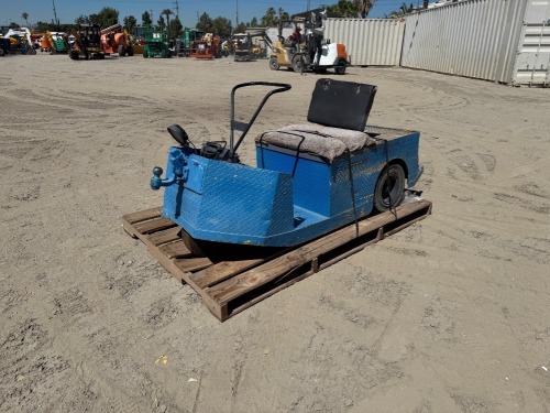TAYLOR DUNN UTILITY CART, electric, seats 1. --(DOES NOT RUN)-- --(LOCATED IN COLTON, CA)--