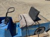 TAYLOR DUNN UTILITY CART, electric, seats 1. --(DOES NOT RUN)-- --(LOCATED IN COLTON, CA)-- - 5