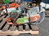 HUSQVARNA 14" CUT OFF SAW, gasoline. --(LOCATED IN COLTON, CA)-- - 2
