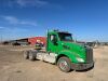 2017 PETERBILT 579 TRUCK TRACTOR, Cummins ISX15 450hp diesel, engine brake, automatic, pto, 12,000# front, wet kit, air ride suspension, 38,000# rears, 240,639 miles indicated. s/n:1XPBD49X9HD414532 - 2