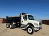 2017 FREIGHTLINER M2 106 DUMP TRUCK, Cummins 300hp diesel, engine brake, 8-speed, pto, 18,000# front, 10-12 yard box, 40,000# rears, 69,579 miles indicated. s/n:1FVHCYCY1HHHX6670 --(LOCATED IN MADERA, CA)-- - 2