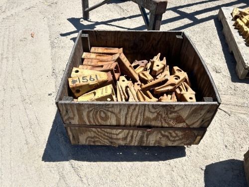 PALLET OF ASST. BUCKET TEETH. --(LOCATED IN COLTON, CA)--