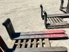 SET OF JLG 6' FORKS, fits reach forklift. --(LOCATED IN COLTON, CA)-- - 2