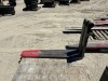 SET OF 4' FORKS, fits reach forklift. --(LOCATED IN COLTON, CA)-- - 2