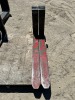 SET OF 4' FORKS, fits reach forklift. --(LOCATED IN COLTON, CA)--