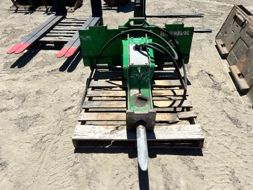2022 OKADA ORV550HSS HYDRAULIC BREAKER ATTACHMENT, fits skidsteer. s/n:V22040227 --(LOCATED IN COLTON, CA)--