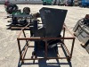 MOWER KING SSBX42 WOOD CHIPPER ATTACHMENT, fits skidsteer. s/n:SSBX4220102202 --(LOCATED IN COLTON, CA)--