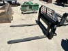 JBX 4000 FORK ATTACHMENT, fits skidsteer. --(LOCATED IN COLTON, CA)-- - 2